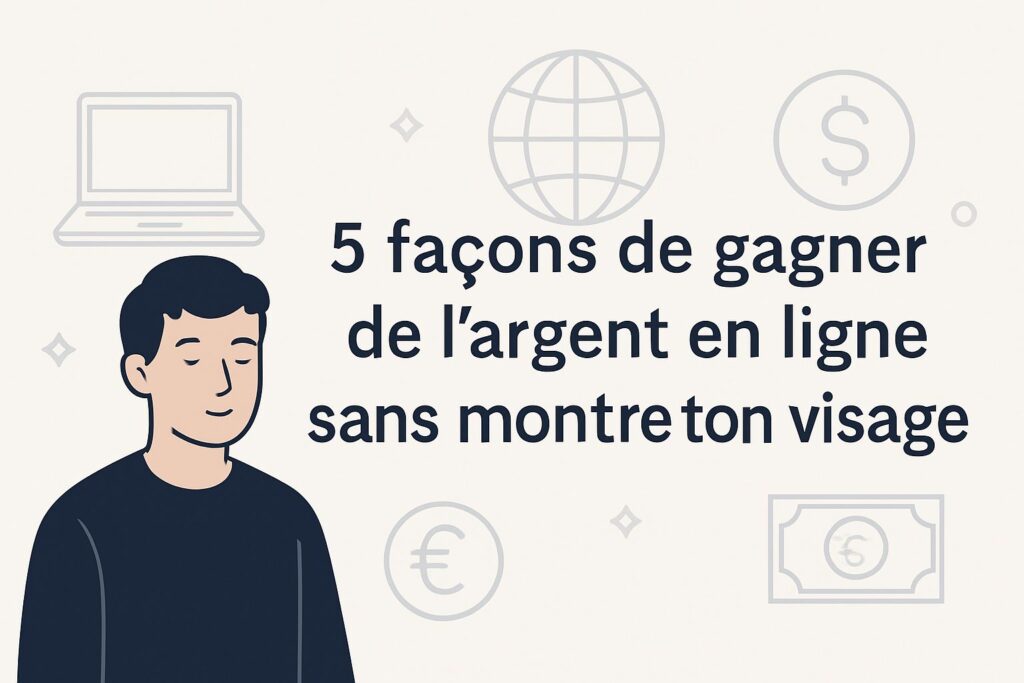 gagner de l'argent en ligne sans montrer ton visa